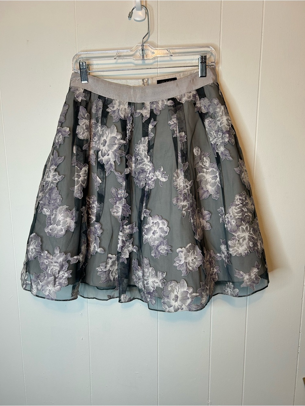 Ted Baker Women’s 2/ US 6 Skirt Layered A Line Fit And Flare Floral  366